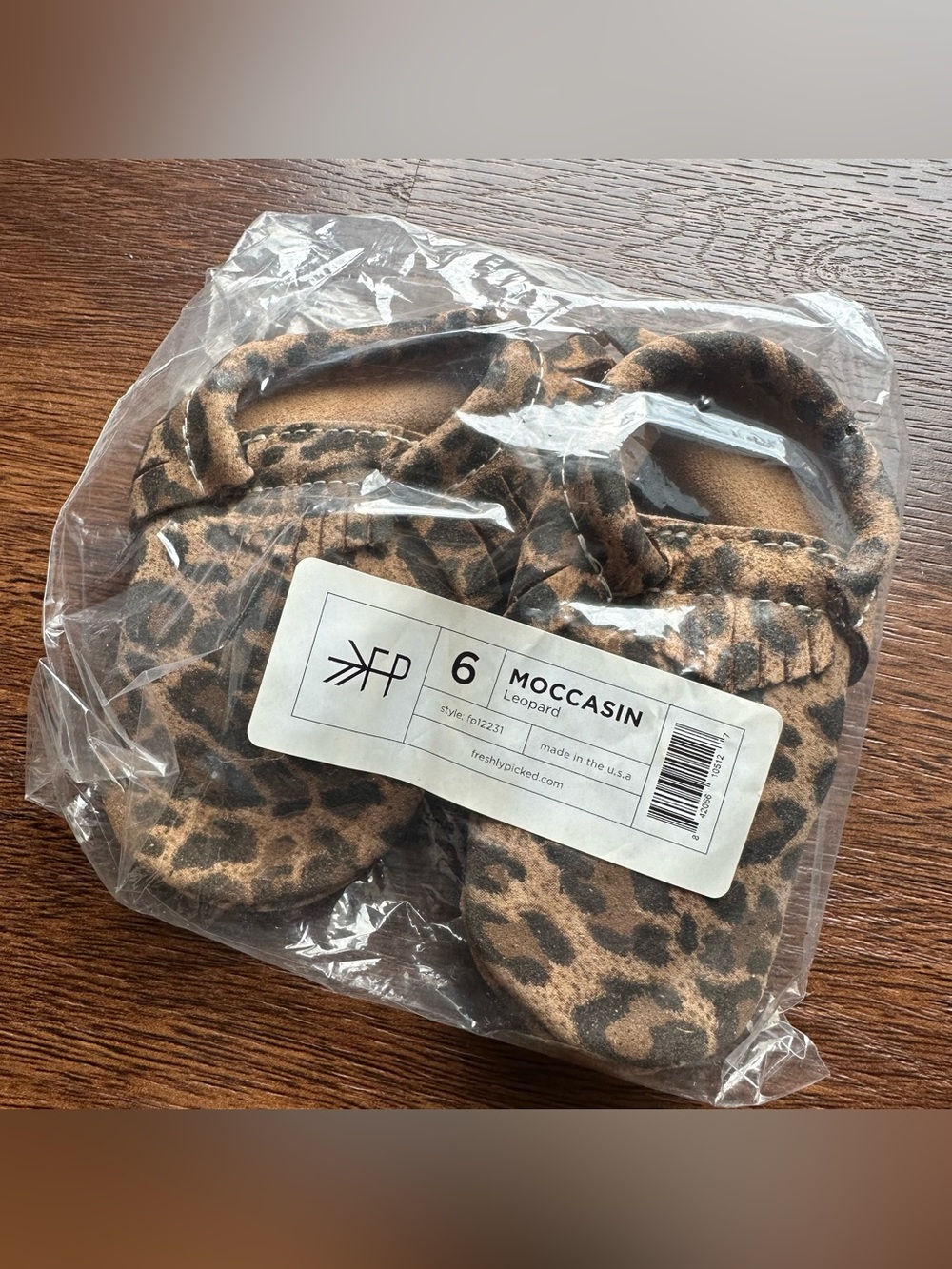 Freshly Picked Leopard Moccasins NEW